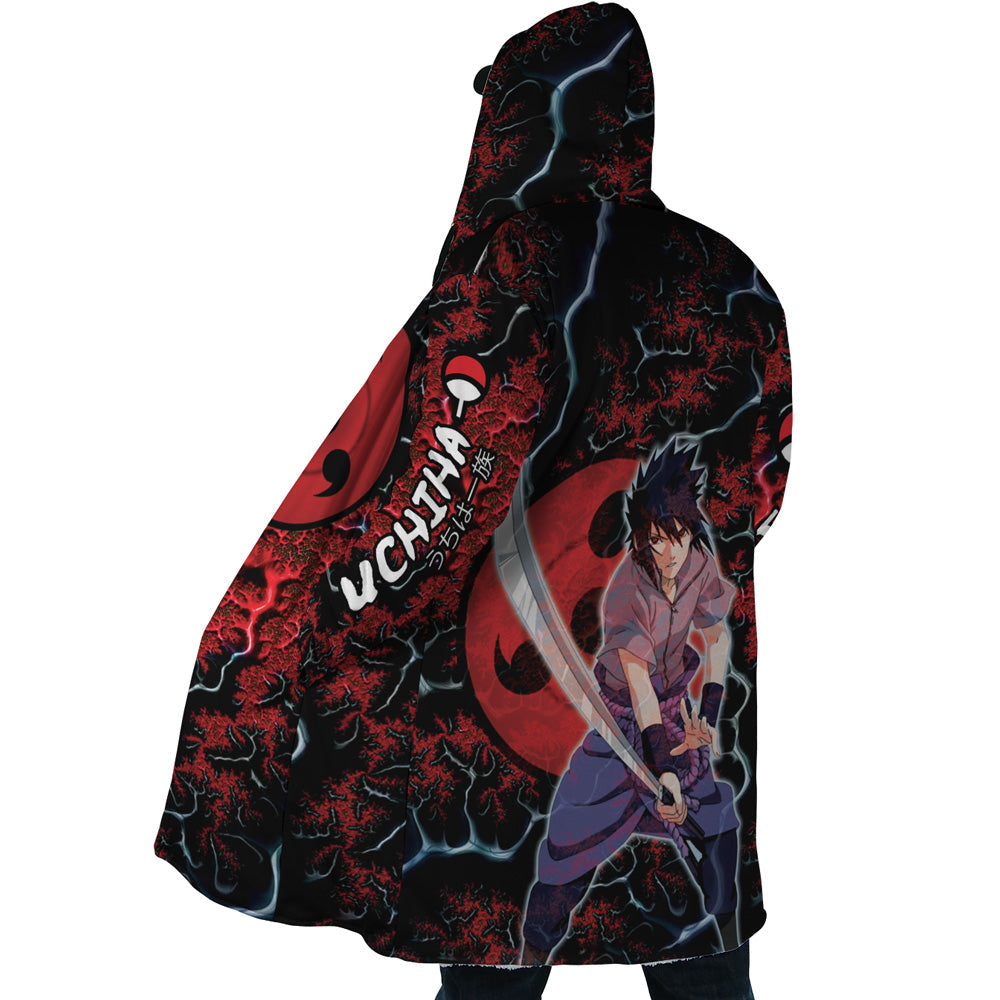 Trippy Sasuke Uchiha Shippuden Dream Cloak Coat