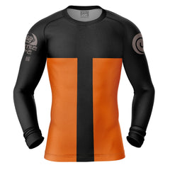 Shippuden Uzumaki Long Sleeve Rash Guard Compression Shirt