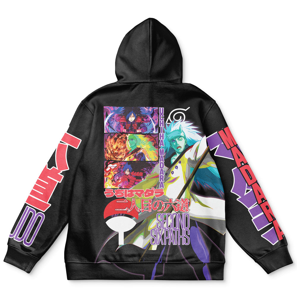 Uchiha Madara V2 Shippuden Streetwear Hoodie