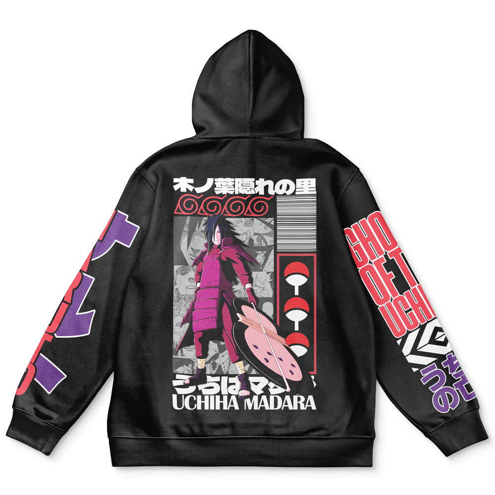Uchiha Madara Shippuden Streetwear Hoodie