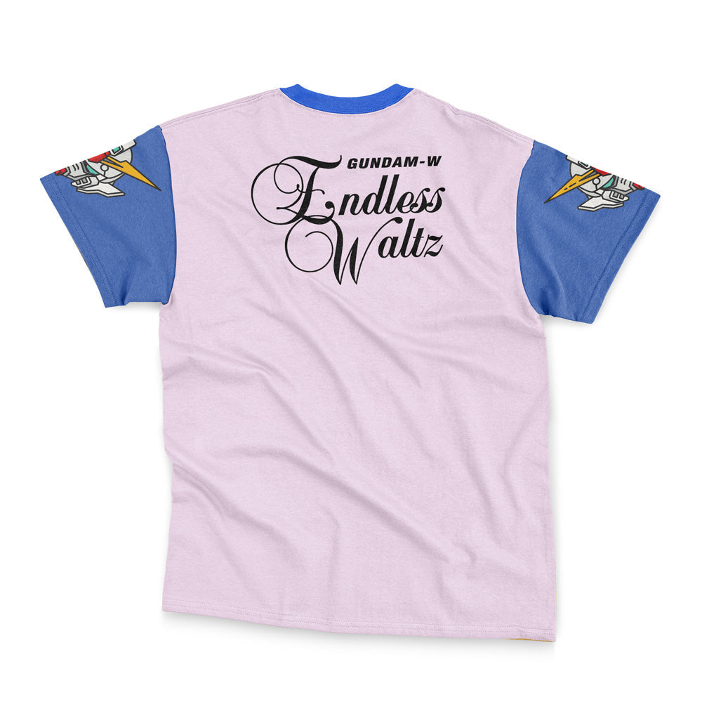 Heero Yuya x Wing Zero Gundam Wing Endless Waltz Streetwear T-Shirt