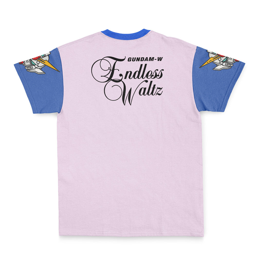 Heero Yuya x Wing Zero Gundam Wing Endless Waltz Streetwear T-Shirt