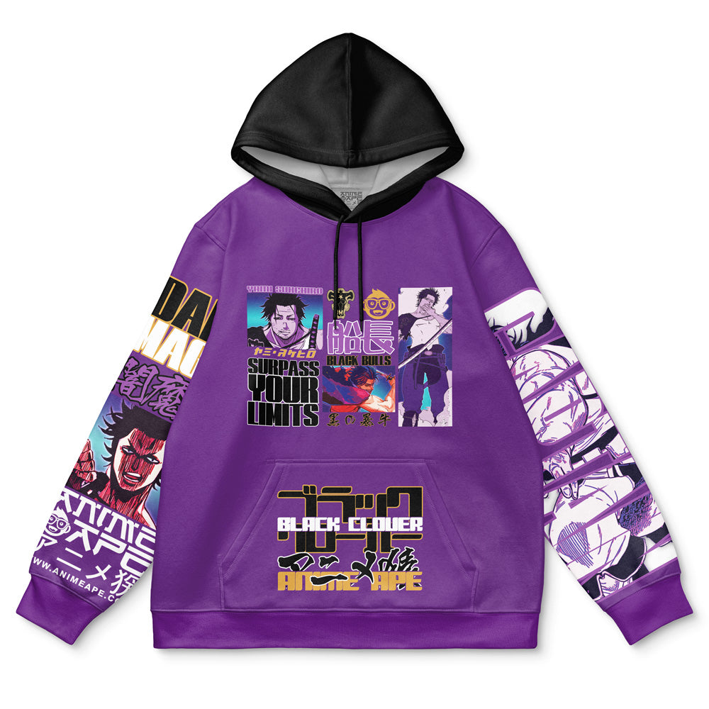Yami Sukehiro V4 Black Clover Streetwear Hoodie