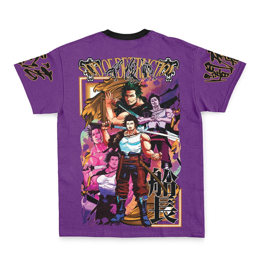 Yami Sukehiro V4 Black Clover Streetwear T-Shirt