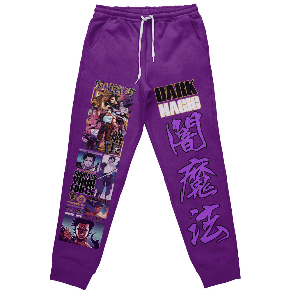 Yami Sukehiro V4 Black Clover Streetwear Sweatpants