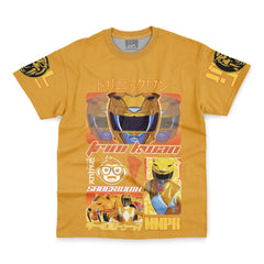 Yellow Ranger Mighty Morphin Power Rangers Streetwear T-Shirt