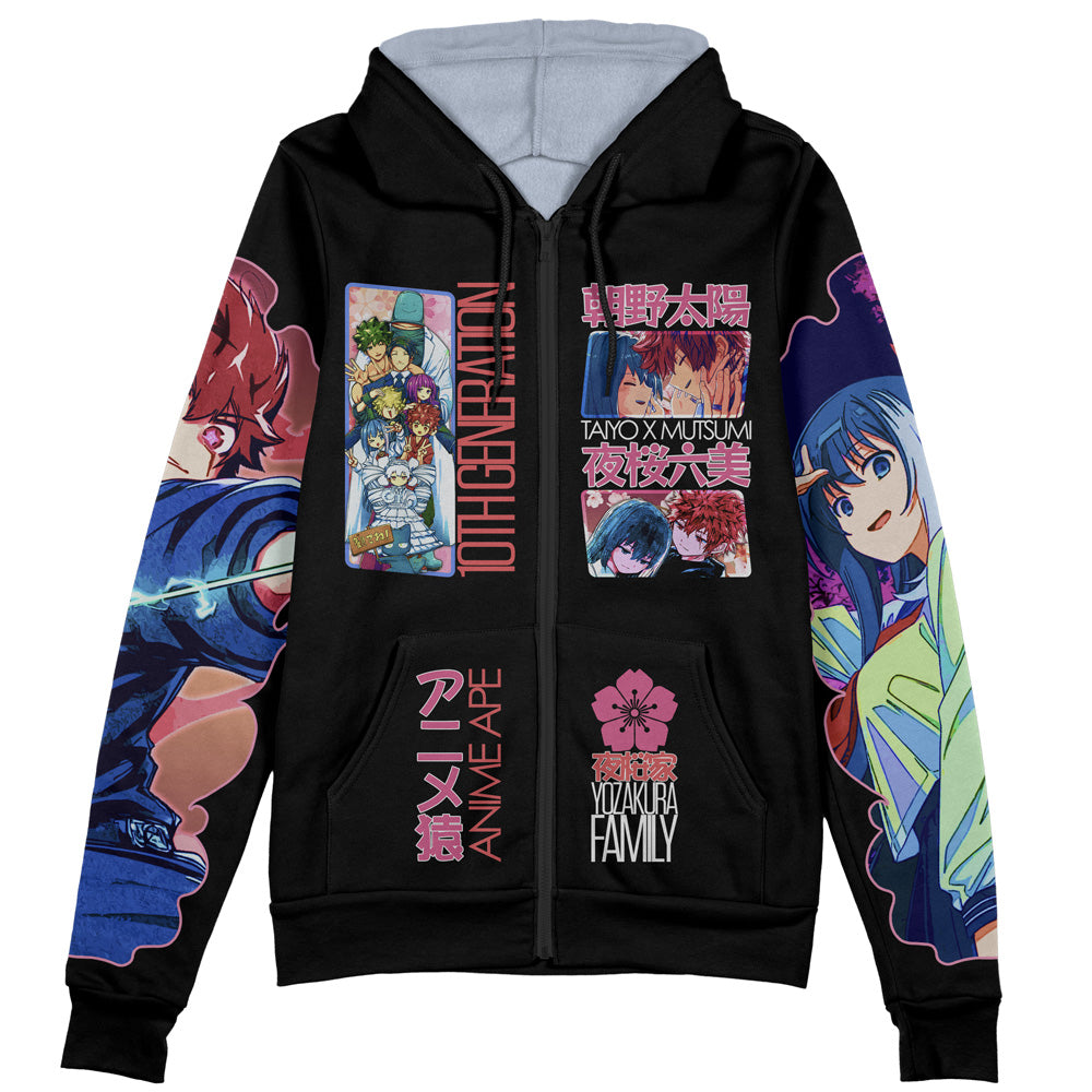 Mission Yozakura Family Streetwear Zip Hoodie Jacket