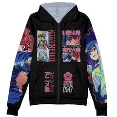Mission Yozakura Family Streetwear Zip Hoodie Jacket