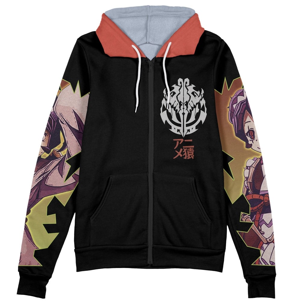 Entoma Vasilissa Zeta Pleiades Overlord Streetwear Zip Hoodie Jacket
